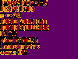 Pixel font